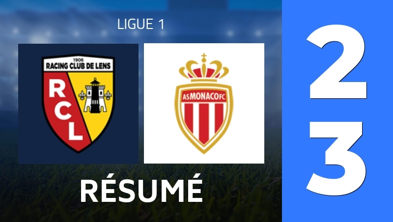 Résumé : Racing Club De Lens - AS Monaco - Ligue 1 25/26