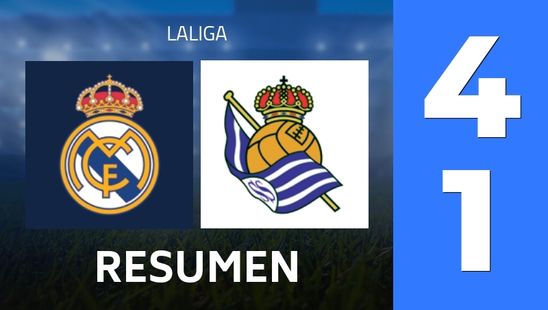Resumen : Real Madrid - Real Sociedad San Sebastian - LaLiga 25/26