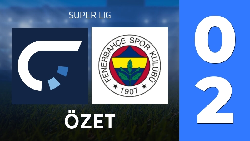 Özet : Kocaelispor - Fenerbahce Istanbul - Super Lig 25/26