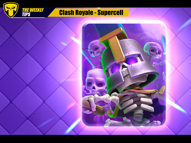 The Evolved Skeleton Army is crazy - Clash Royale