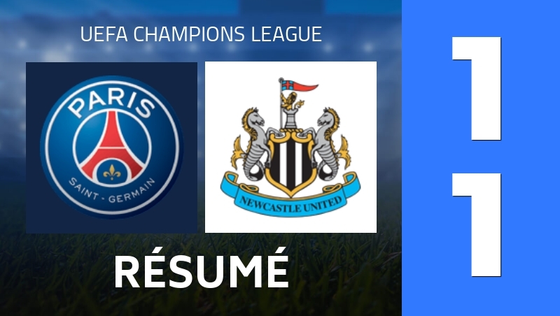 Résumé : Paris Saint-Germain - Newcastle United - UEFA Champions League 25/26