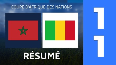 Résumé : Morocco - Mali (1 - 1) - Score Final