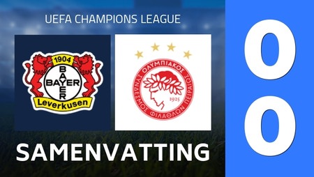 Summary : Bayer Leverkusen - Olympiacos Piraeus (0 - 0) - Final Score