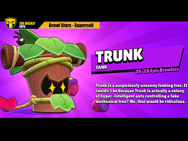 Comment fonctionne Trunk - Brawl Stars