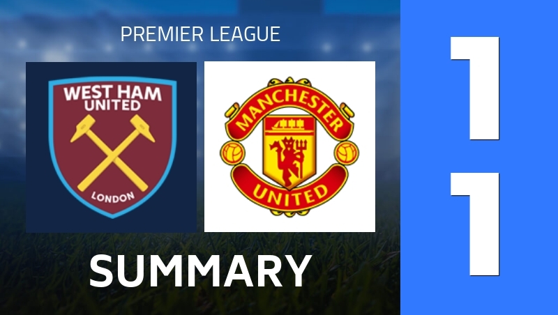 Summary : West Ham United - Manchester United - Premier League 25/26