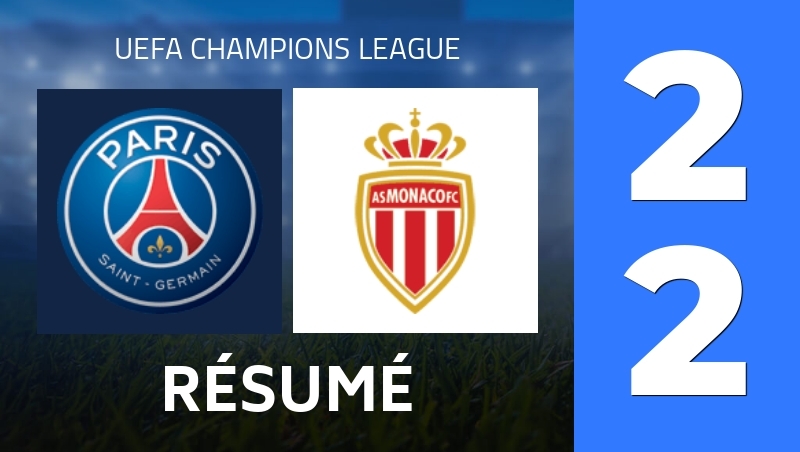 Résumé : Paris Saint-Germain - AS Monaco - UEFA Champions League 25/26