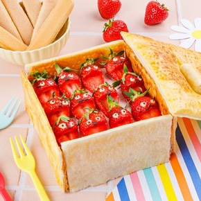 Charlotte aux fraises