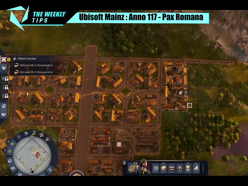 ¡Las diferencias entre las dos regiones jugables! - Anno 117 : Pax Romana