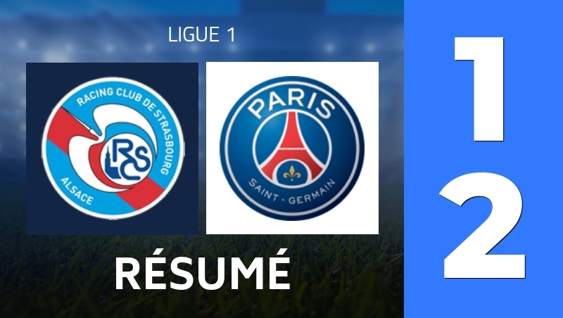 Résumé : Strasbourg Alsace - Paris Saint-Germain - Ligue 1 25/26