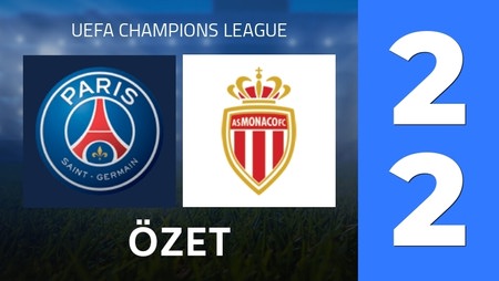 Summary : Paris Saint-Germain - AS Monaco (2 - 2) - Final Score