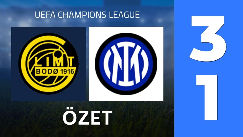Özet : Bodoe/Glimt - Inter Milano - UEFA Champions League 25/26