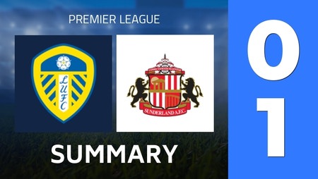 Résumé : Leeds United - Sunderland AFC (0 - 1) - Score Final