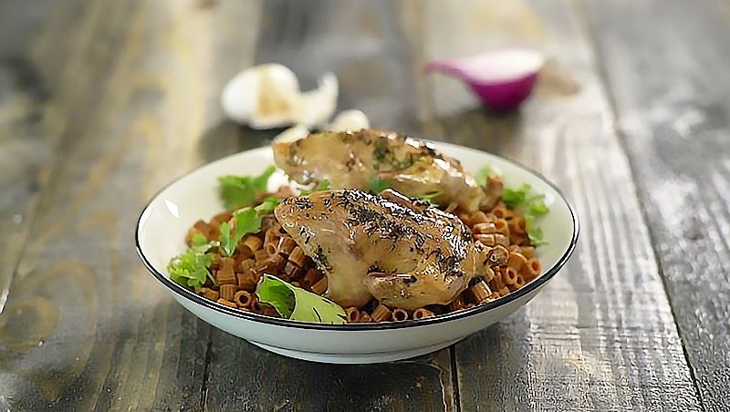 Egyptian Pasta with Pigeon