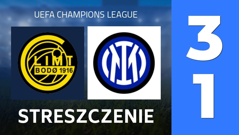 Streszczenie : Bodoe/Glimt - Inter Milano - UEFA Champions League 25/26