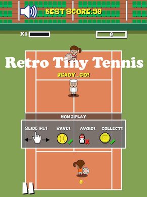 Retro Tiny Tennis