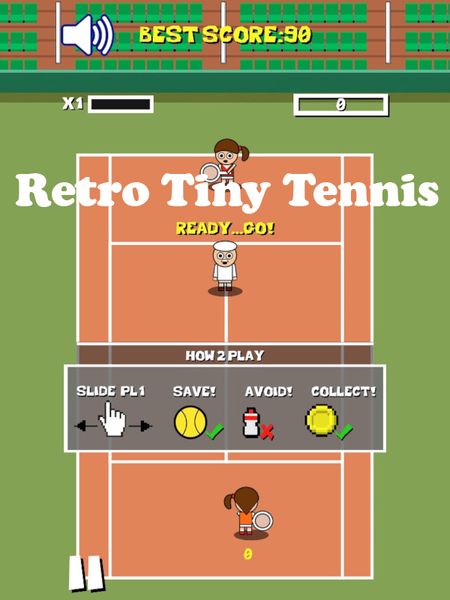 Retro Tiny Tennis