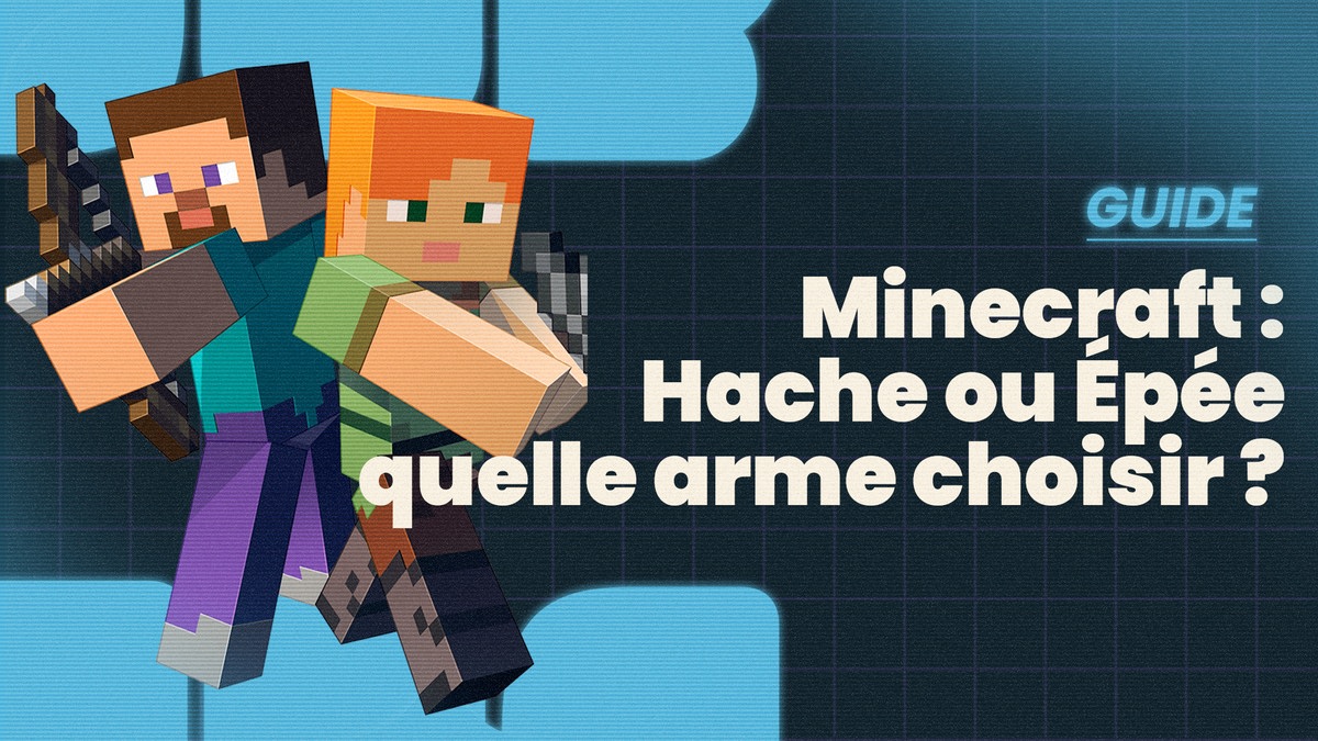 Hache ou Épée quelle arme choisir ? - Minecraft