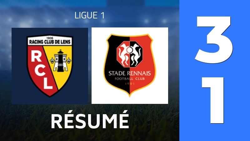 Résumé : Racing Club De Lens - Stade Rennais FC - Ligue 1 25/26