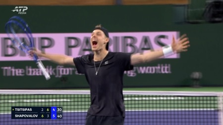 Shapovalov trumps Tsitsipas in battle of former top-ten stars at Indian Wells