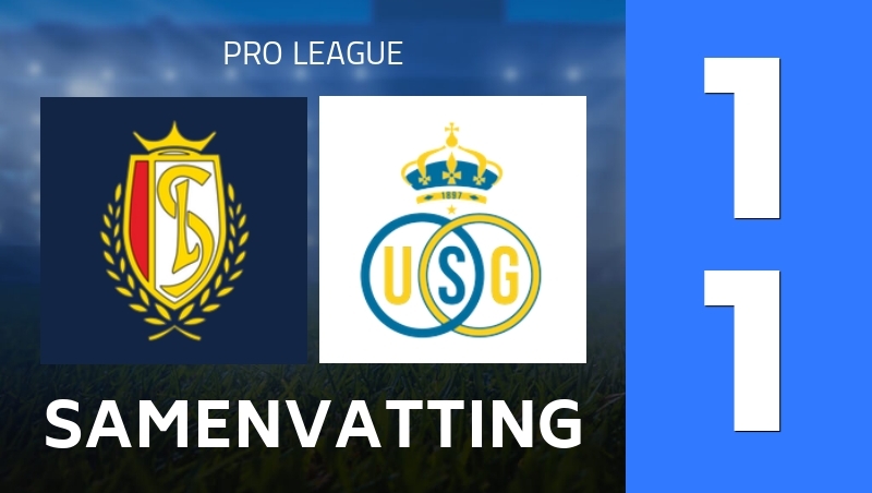 Samenvatting : Standard Liege - Union Saint-Gilloise - Pro League 25/26
