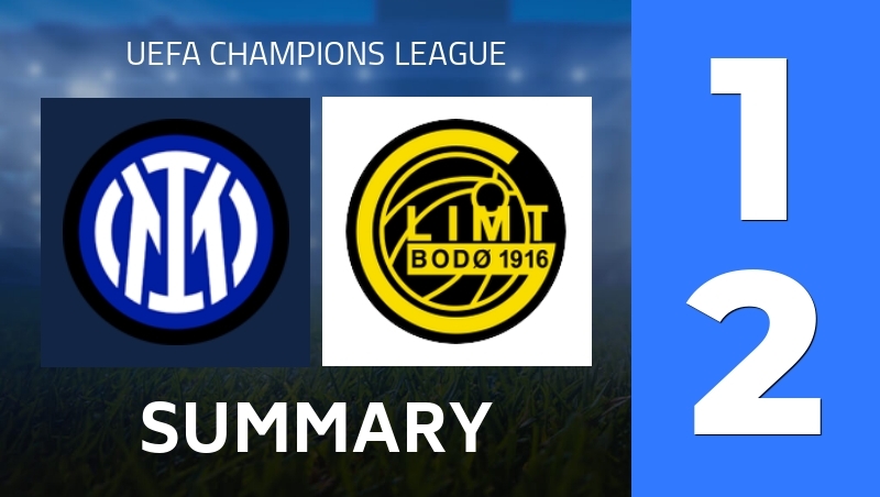 Summary : Inter Milano - Bodoe/Glimt - UEFA Champions League 25/26