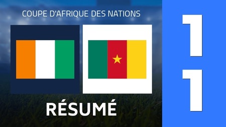 Résumé : Ivory Coast - Cameroon (1 - 1) - Score Final