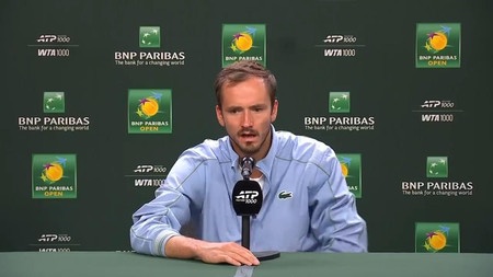 'A bit more stressful' - Medvedev recalls tedious travel plans from Dubai to Indian Wells