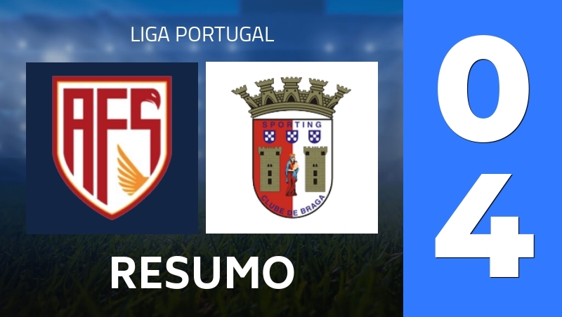 Resumo : AVS Futebol SAD - SC Braga - Liga Portugal 25/26