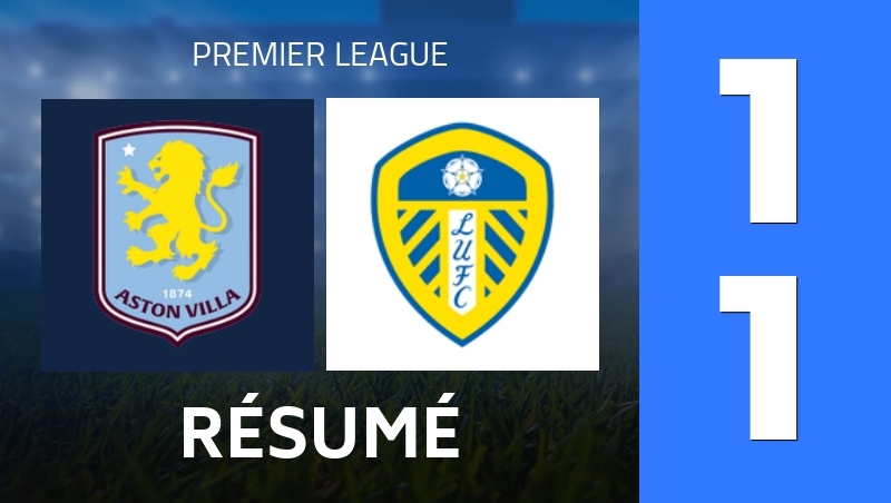 Résumé : Aston Villa - Leeds United - Premier League 25/26
