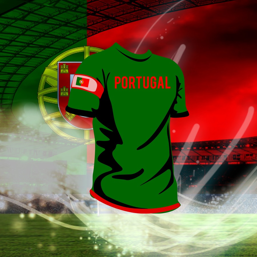Camisola de futebol : Portugal