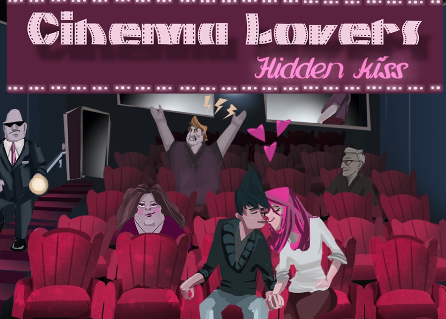 Cinema lovers : Hidden kiss