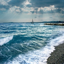 Atirado pelo vento numa tarde de verão