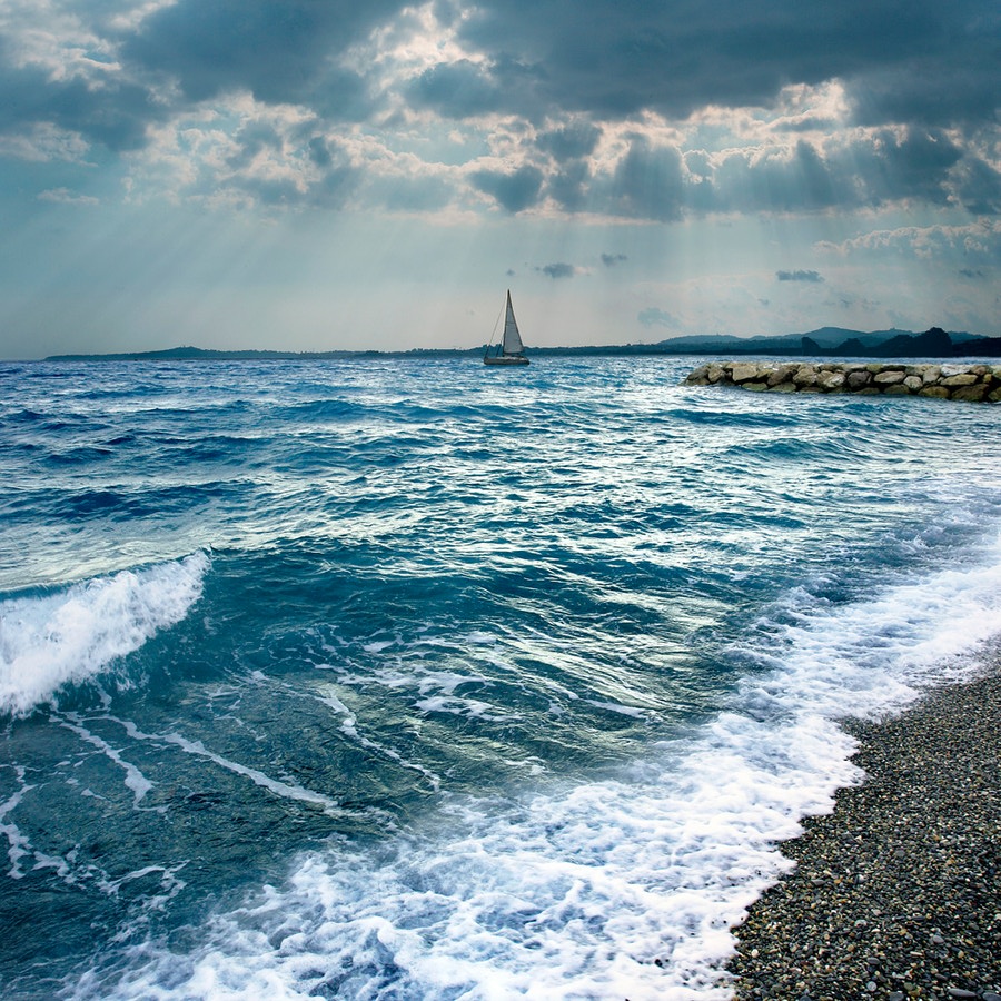 Atirado pelo vento numa tarde de verão