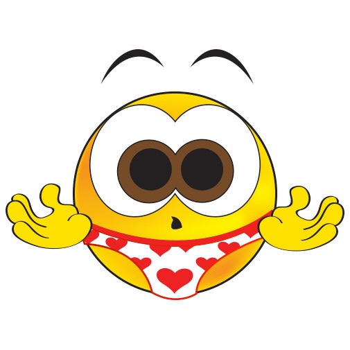 Emoticons roupa interior