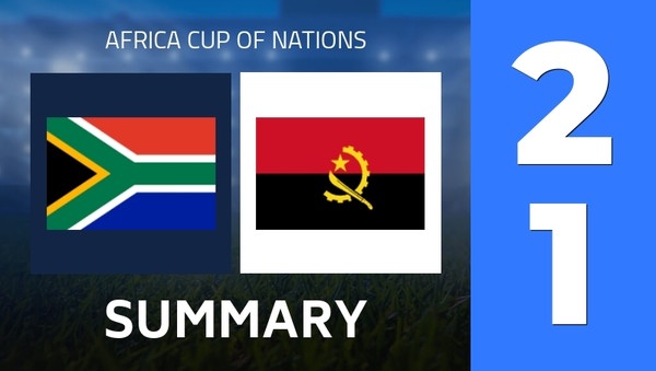 Summary : South Africa - Angola (2 - 1) - Final Score Summary : South Africa - Angola (2 - 1) - Final Score