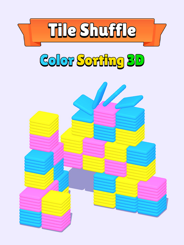 Tile Shuffle Color Sorting 3D