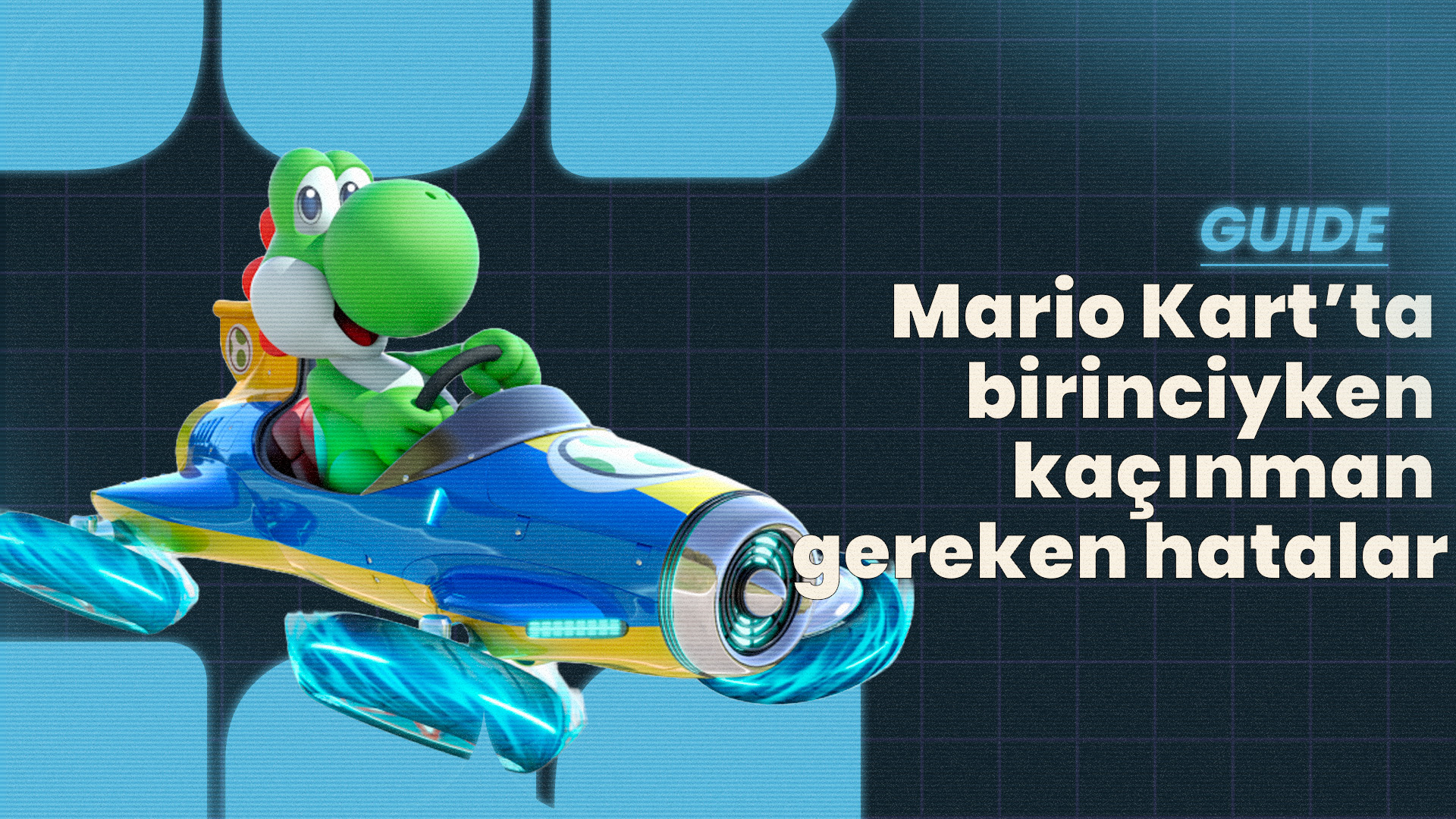 Birinci yerde oldugunda kacinilmasi gereken hatalar - Mario Kart