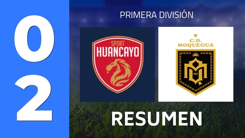 Resumen : Sport Huancayo - CD Moquegua - Liga 1 2026