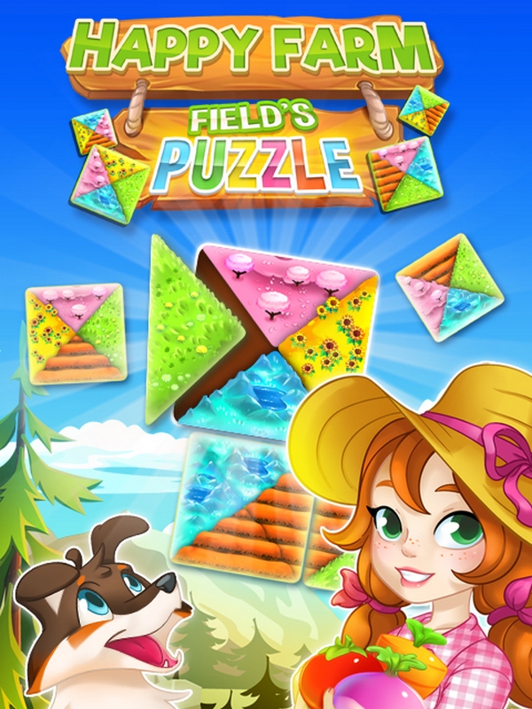 Happy Farm: field's puzzle