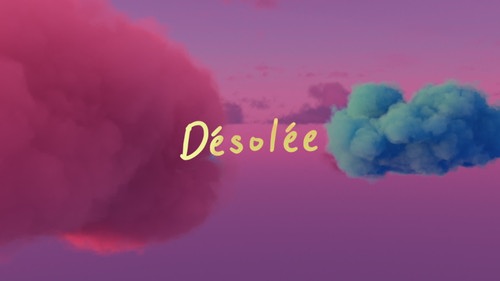 Désolée