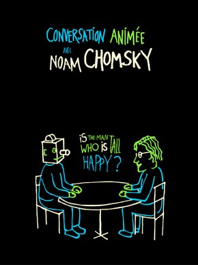 Conversation Animée Avec Noam Chomsky