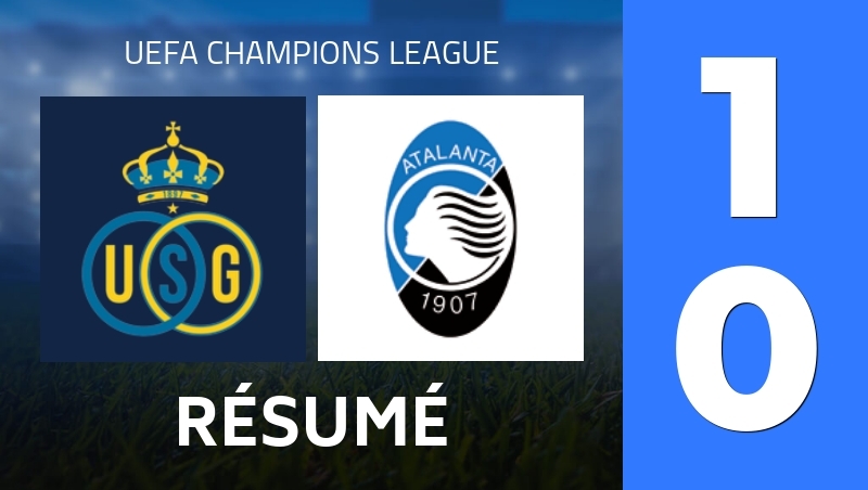 Résumé : Union Saint-Gilloise - Atalanta BC - UEFA Champions League 25/26