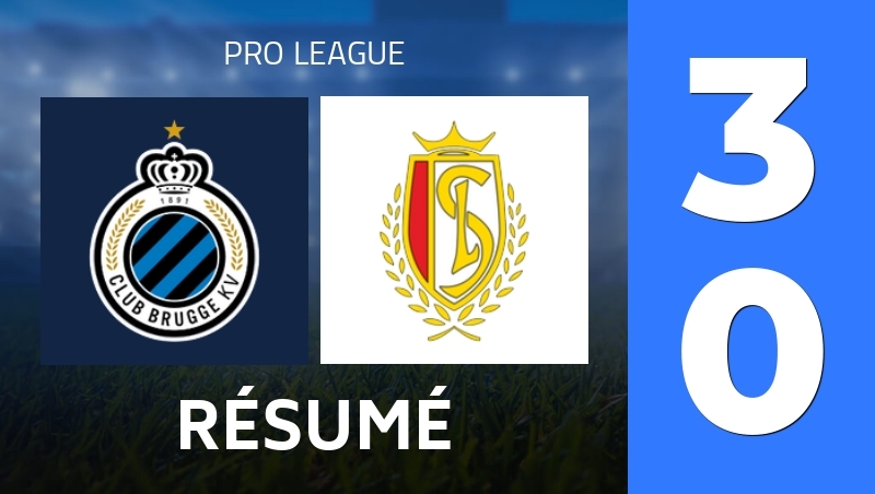 Résumé : Club Brugge - Standard Liege - Pro League 25/26