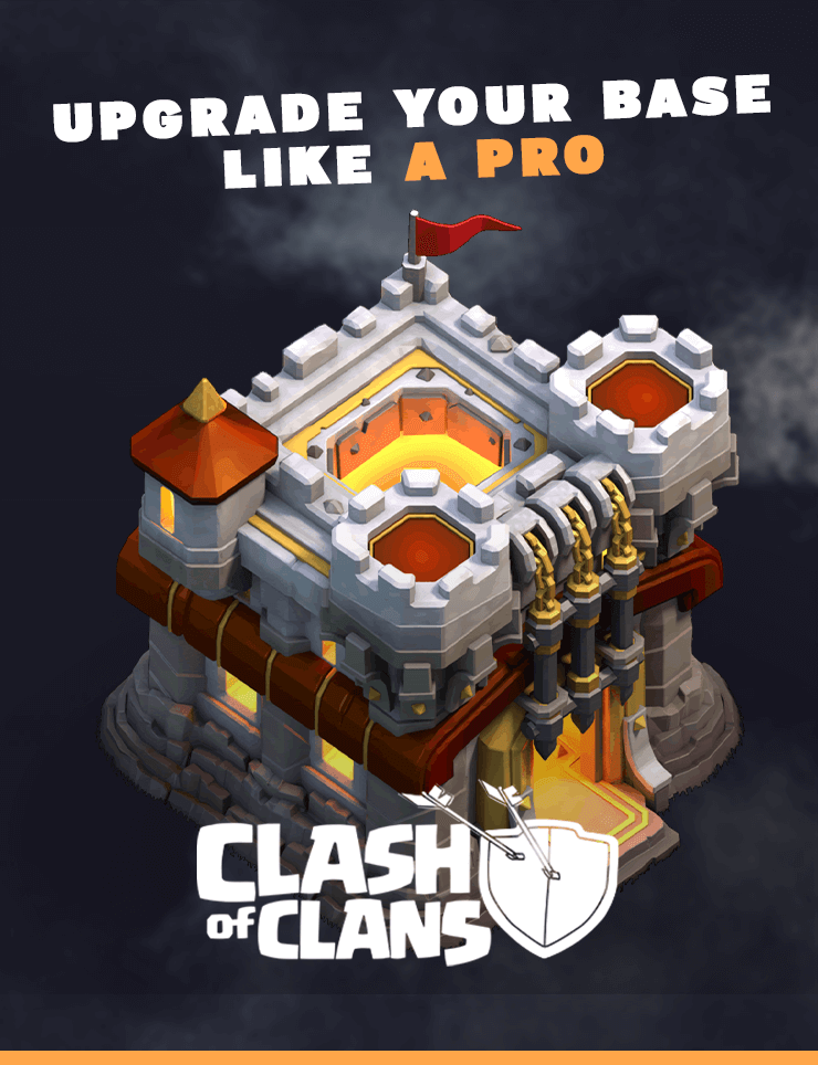 Clash of Clans : Upgrade your base