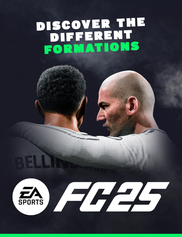 EA FC 25 : Discover the different formations 